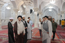 بازدید آیت الله یزدان پناه از مدرسه عالی شهید مطهری