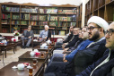دیدار صمیمی تولیت مسجد و مدرسه عالی شهید مطهری با کسبه بهارستان