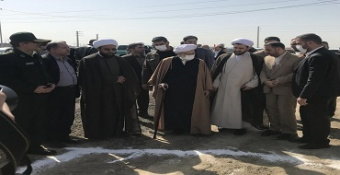 گزارش تصویری | آغاز عملیات احداث دو مدرسه علوم و معارف اسلامی در شهرک امام حسین (ع) اسلامشهر