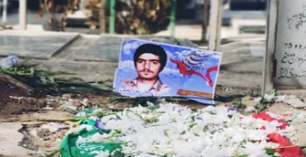 گزارش تصویری | مراسم وداع با پیکر طلبه پاسدار شهید «سید کمال خالقی» در گلزار شهدا تهران