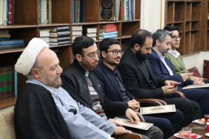 دیدار معاونت پژوهش و فناوری با تولیت مدرسه‌عالی شهید مطهری